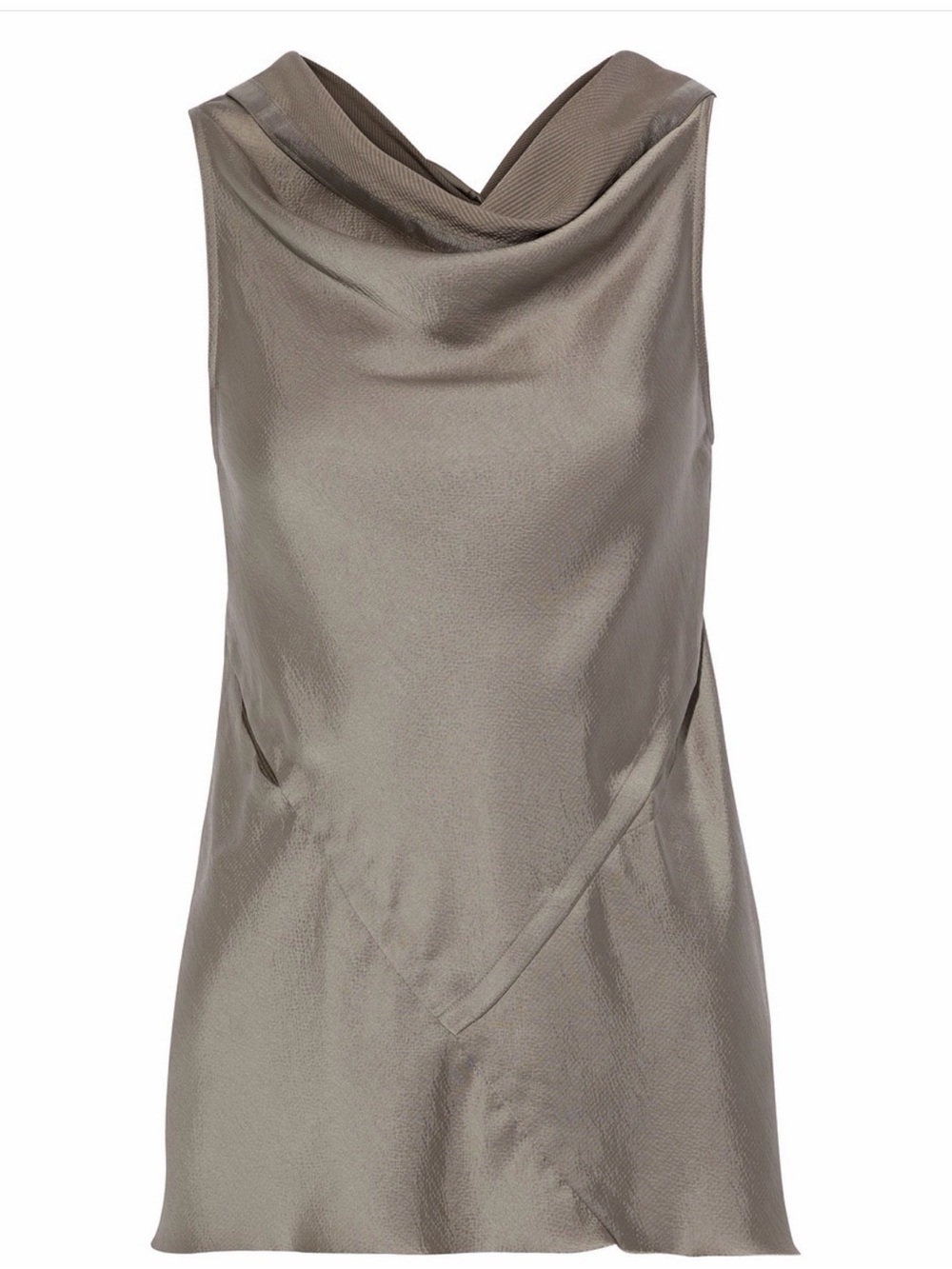 Rick Owens hammered satin top